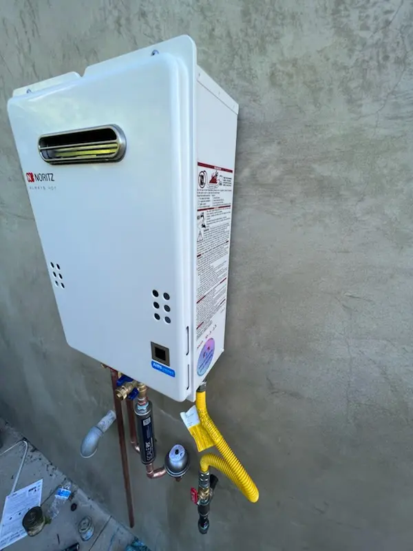 Tankless water heater installation for Colestown homes